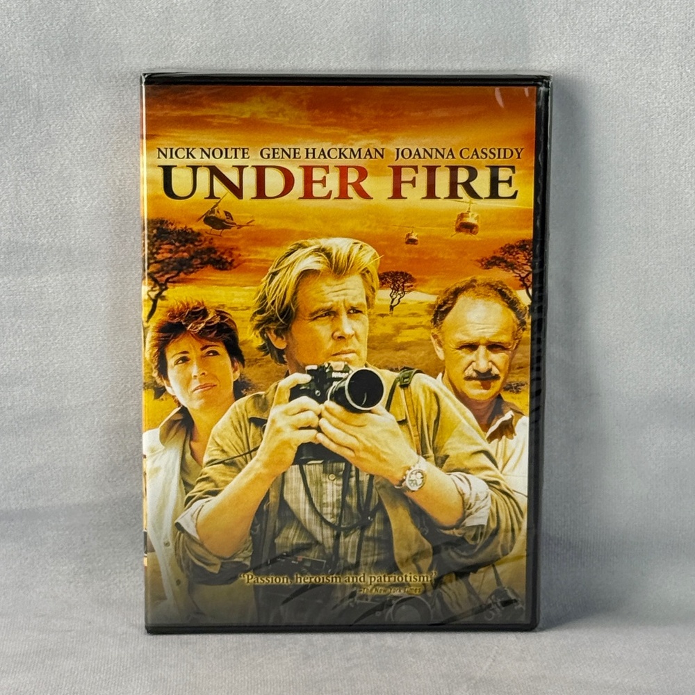 Under Fire DVD, Gene Hackman, Nick Nolte, New, Sealed
